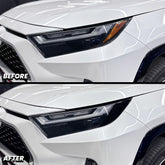 Headlight Amber Delete Pre-Cut Overlay Tint for 2022-2025 RAV4